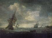 Ships on the Heavy Seas PORCELLIS, Jan